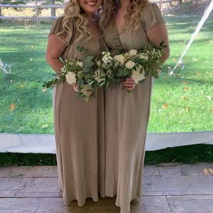 Baltic Born Gold Athena Dress